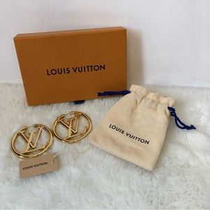 Louis Vuitton Louise Hoop GM Earrings